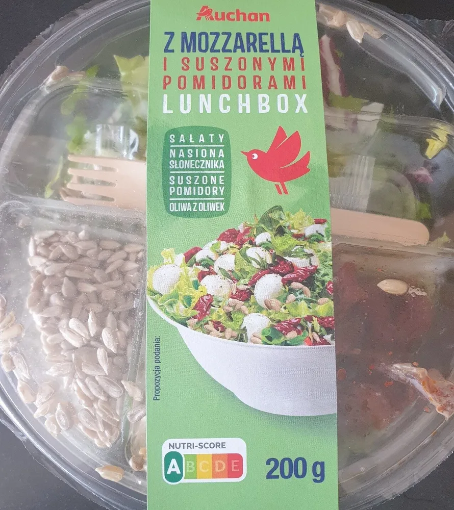 Lunchbox Z Mozzatella I Suszonymi Pomidorami