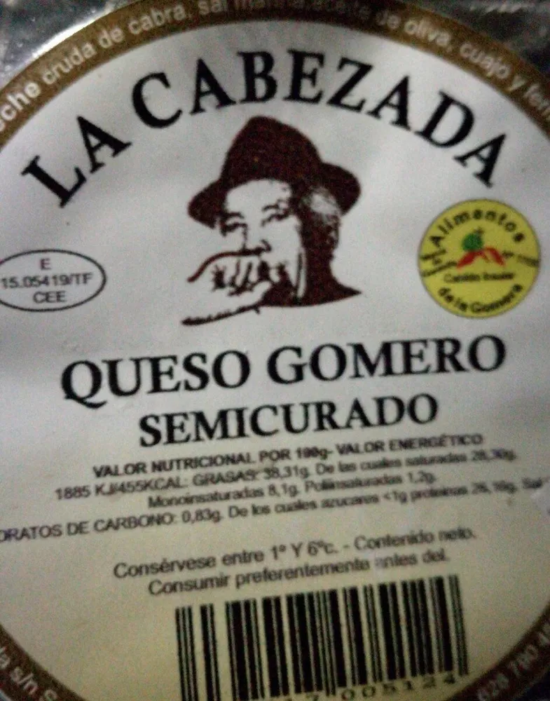 Queso Gomero La Cabezada