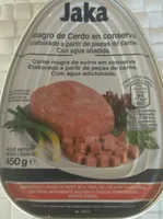 Jaka magro de cerdo en conserva