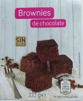 Brownies de chocolate sin gluten