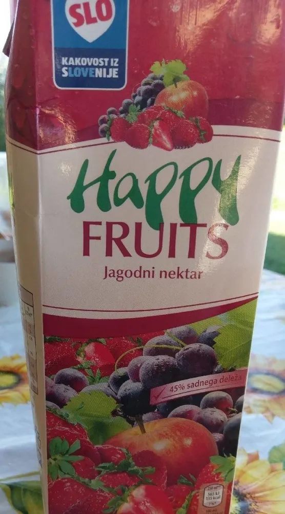 Happy fruit jagodni nectar