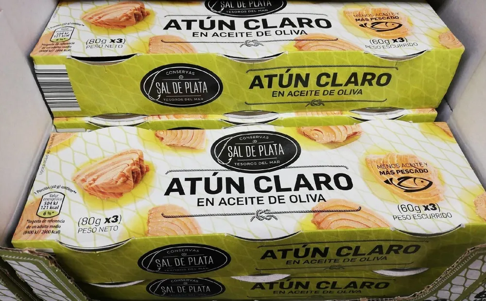 Atún claro en aceite de oliva