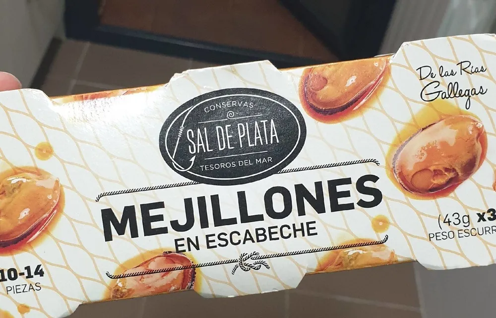 Mejillones en escabeche