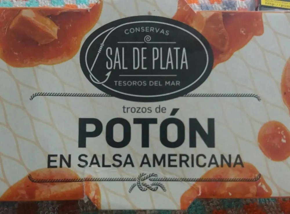Potón en salsa amaricana