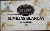 Almejas blancas al natural