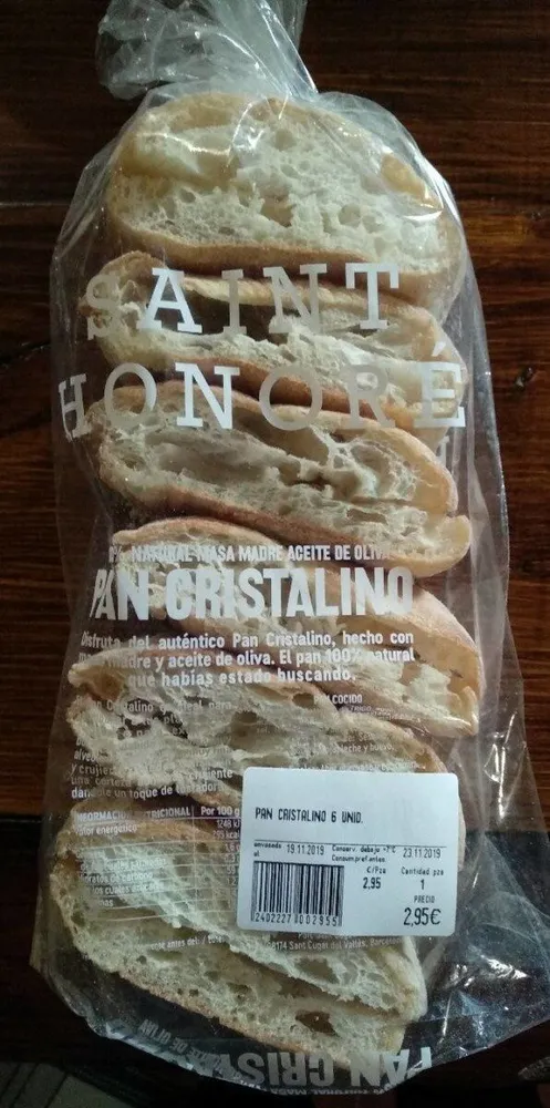 Pan cristalino