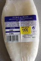 Tubo de pota ultracongelada Argentina