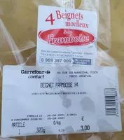 Beignets moelleux à la framboise