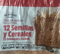 Pan de molde 12 semillas y cereales