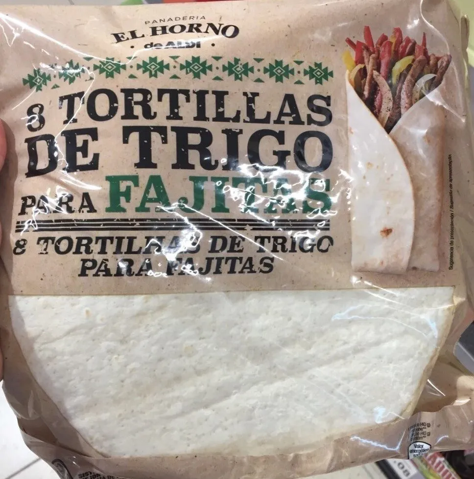 Tortillas de trigo para fajitas