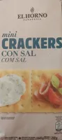 Mini crackers con sal