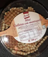 Mini galletas con mantequilla