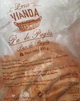 Pan de pueblo en rebanadas