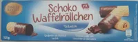 Schoko Waffelröllchen