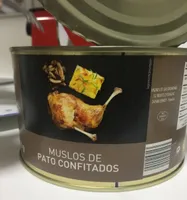 Muslos de pato confitados
