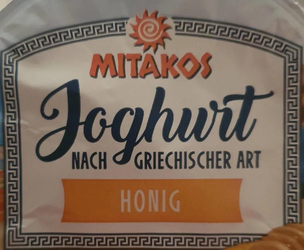Joghurt nach griechischer Art Honig
