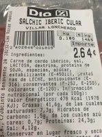 Salchichon iberico cular