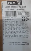 Jamón bodega Volatin