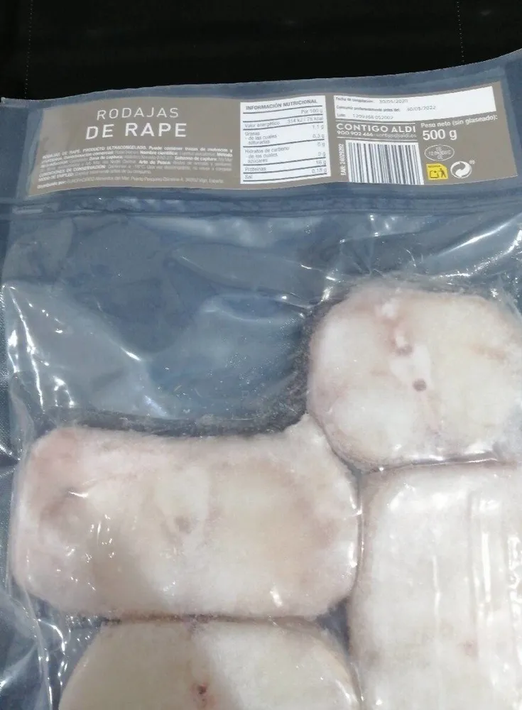 Rodajas de rape