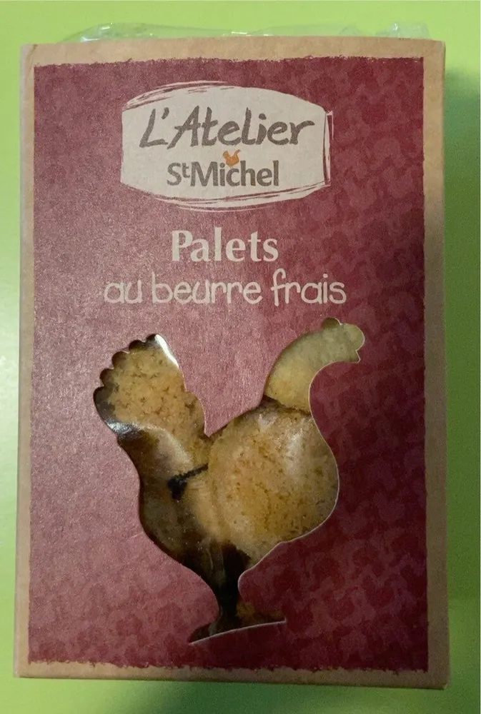 Palets au beurre frais