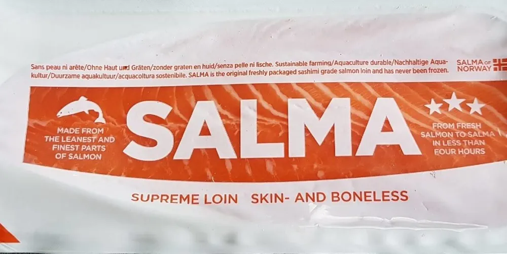 Saumon sans peau ni arrête aquaculture durable