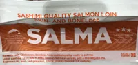 Sashimi quality salmon loin skin and boneless SALMA