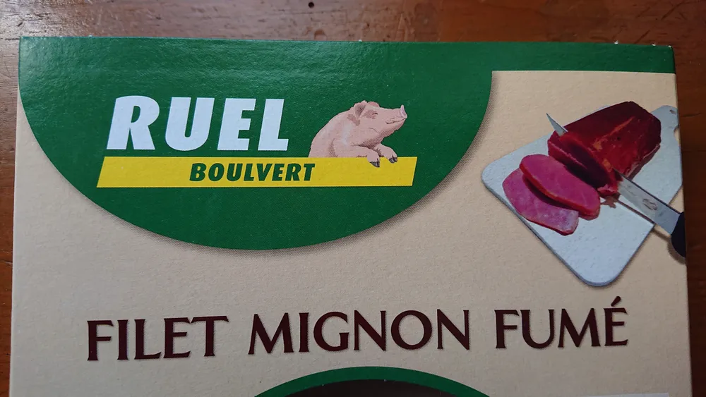 Filet mignon fumé nature
