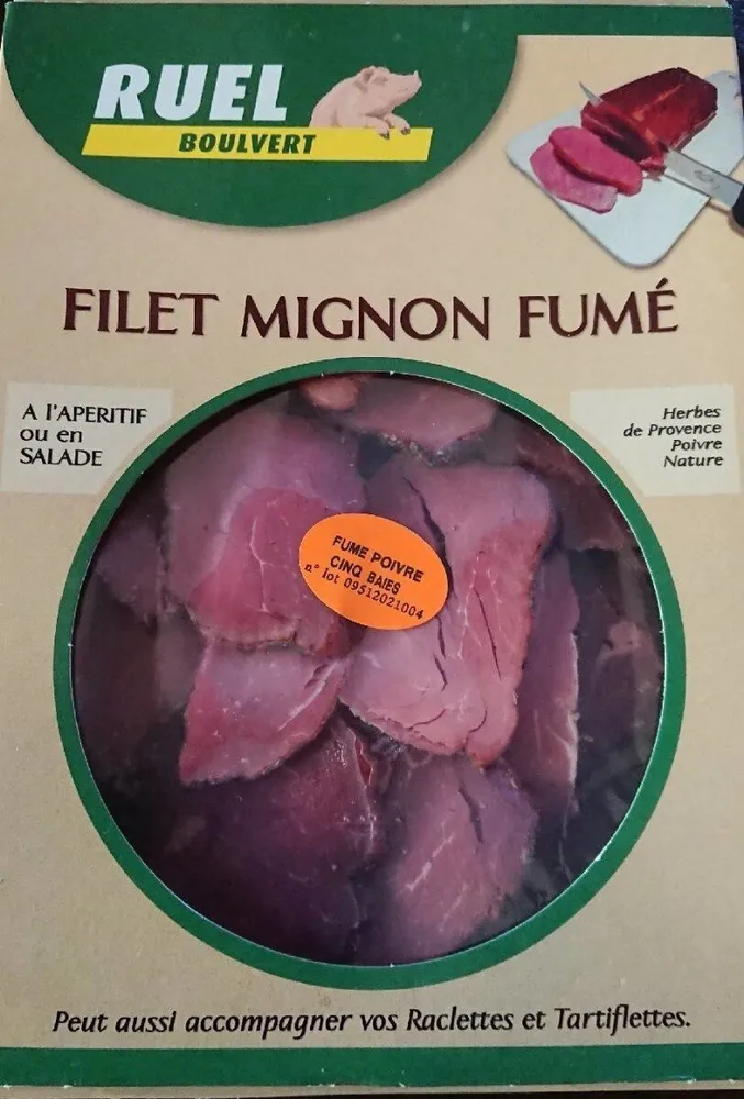 Filet mignon fumé