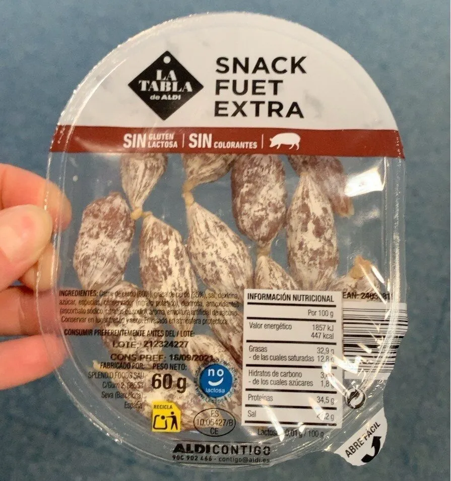 Snack fuet extra