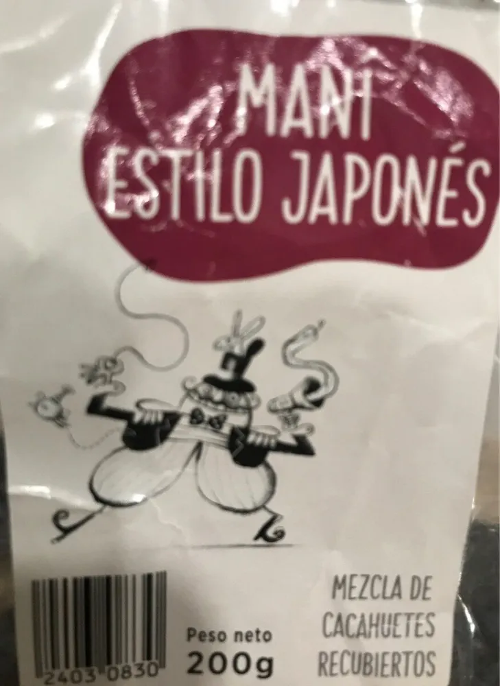 Maní estilo japonés