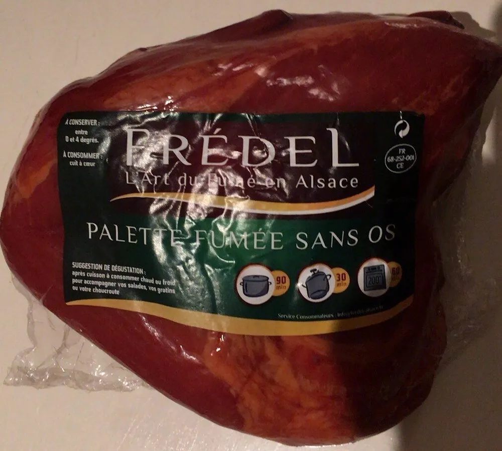 Palette fumée sans os