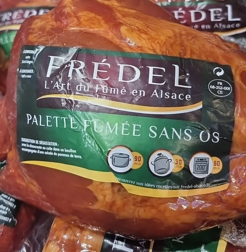 Palette fumée sans os