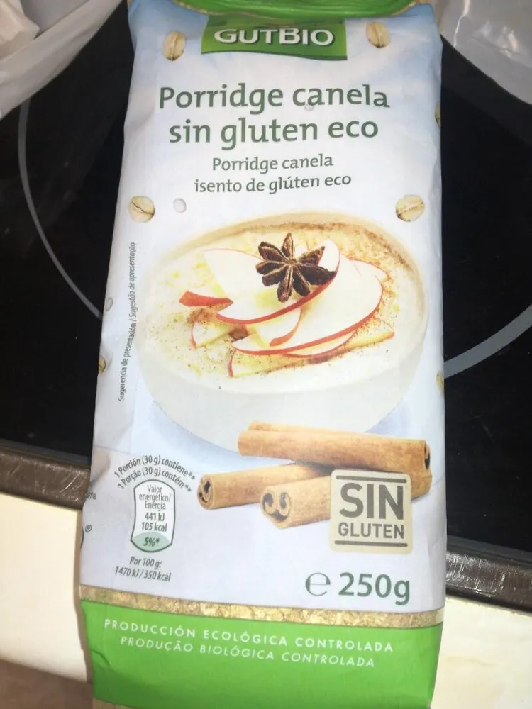 Porridge chocolate sin gluten eco