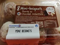 8 mini-beignets fourrés au chocolat noisettes