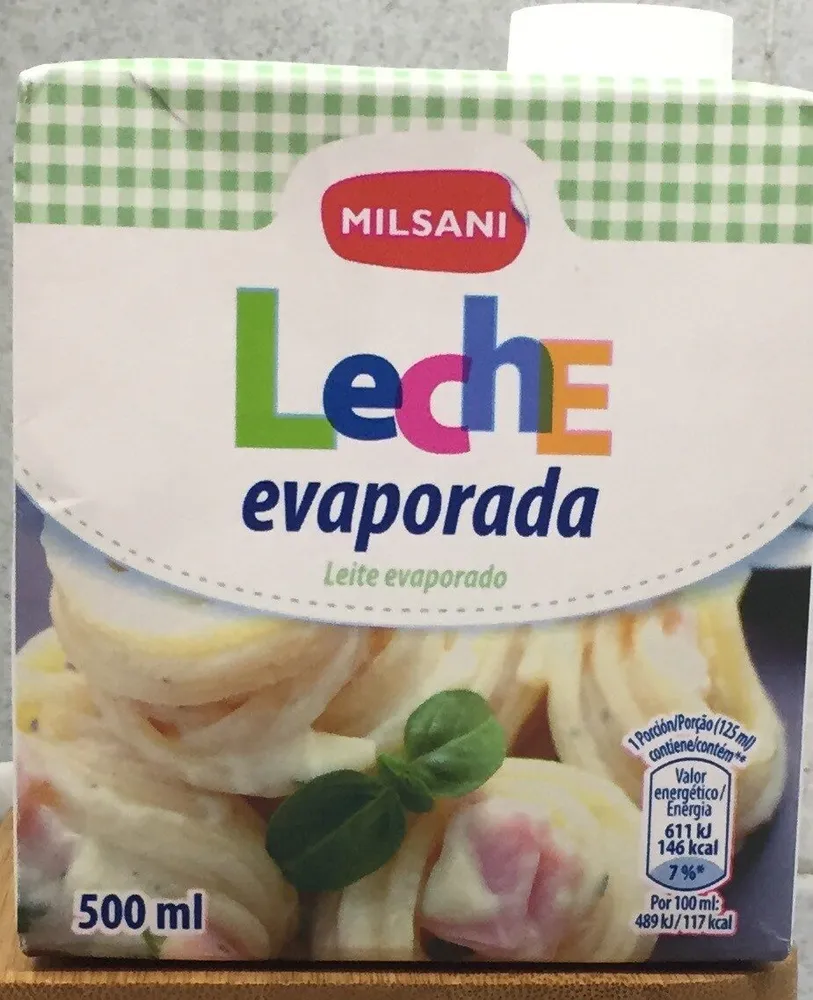 Leche evaporada