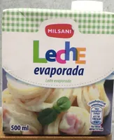 Leche evaporada