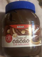 Crema de cacao con avellanas