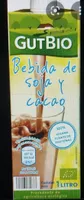 Bebida de soja y cacao