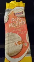 Gaufrettes de riz au yaourt