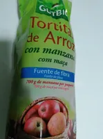 Tortitas de arroz con manzana