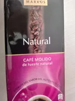 Cafe molido de tueste natural