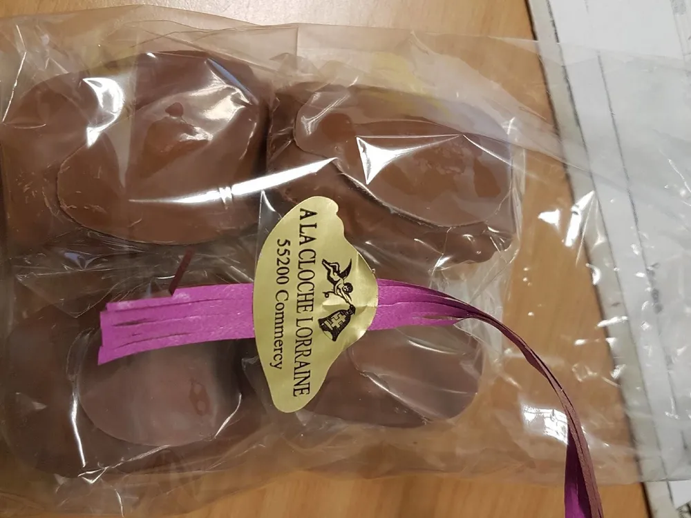 Madeleine choc lait
