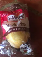 Madeleine nappee au chocolat 20%