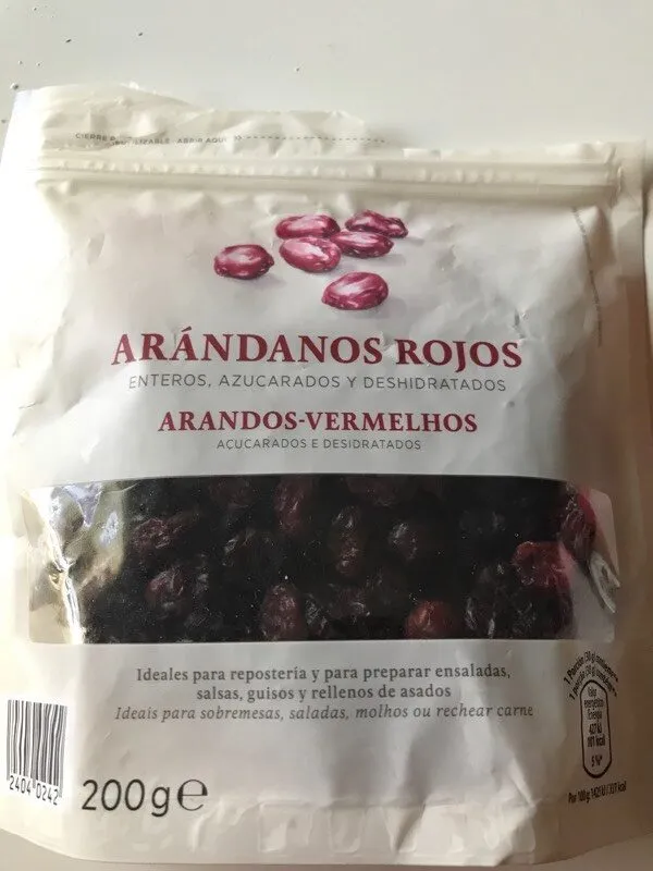 Arándanos rojos