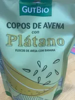 Copos de avena con plátano