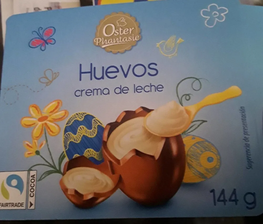 Huevos crema de leche