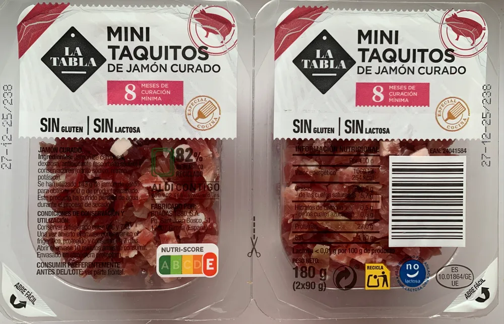 Mini Taquitos de Jamón Curado