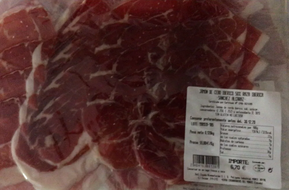 Jamón de cebo ibérico 50%
