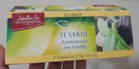 TÉ VERDE AROMATIZADO CON VAINILLA