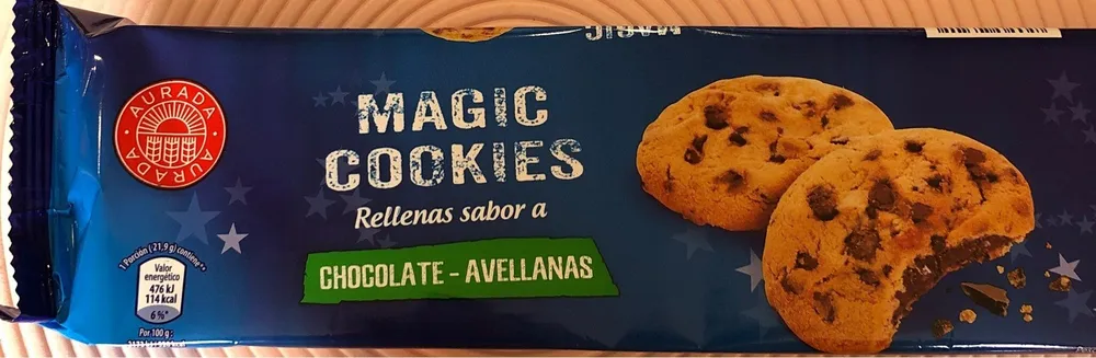 MAGIC COOKIES rellenas sabor a chocolate